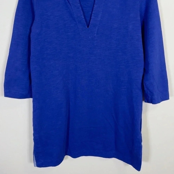 J.CREW | TUNIC DRESS IN ROYAL  BLUE - Picture 4 of 13